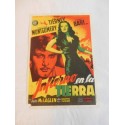 Programa de cine. Infierno en la Tierra. Publicidad Gran Cinema Coca.