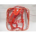 Bolso bolsa transparente de Coca Cola. Años 80.