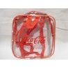 Bolso bolsa transparente de Coca Cola. Años 80.
