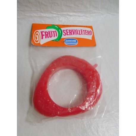 Servilletero de fresa de Danone premium regalo promocional en blister