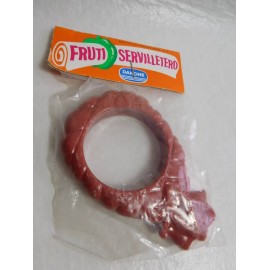 Servilletero de piña de Danone premium regalo promocional en blister
