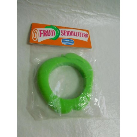 Servilletero de manzana de Danone premium regalo promocional en blister