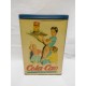 Lata antigua de Cola Cao años 60. Color azul para Pasta.