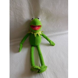 Peluche Rana Gustavo de Barrio Sesamo. Antigua.