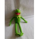 Peluche Rana Gustavo de Barrio Sesamo. Antigua.