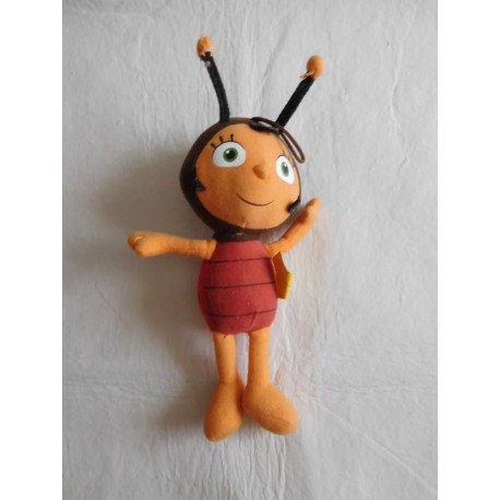Peluche Mariquita de la serie la abeja Maya. Nuevo