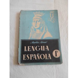 Libro de texto lengua española 1º. Compañía bibliográfica española. 1959