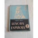 Libro de texto lengua española 1º. Compañía bibliográfica española. 1959