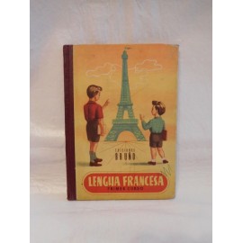 Libro de texto lengua francesa. Primer curso. Ed. Bruño.