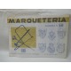 Antiguo cuaderno de marquetería. Nº 48, Escudos de futbol