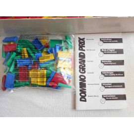 Juego Domino Grand Prix Deluxe Tyco. A&ntilde;os 80.