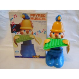 Payaso Musical Toyse. Años 80. Nuevo.