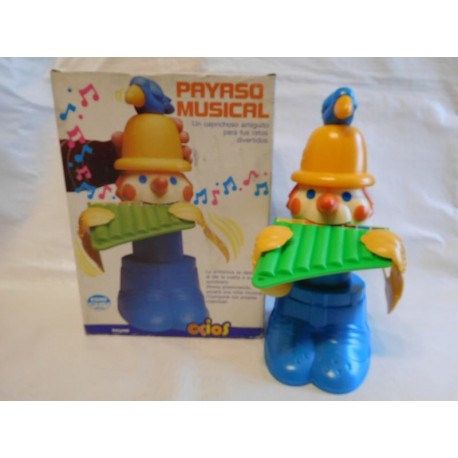 Payaso Musical Toyse. Años 80. Nuevo.