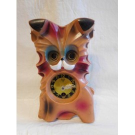 Antiguo Reloj Japones Mi Ken de perrito. Años 60-70.