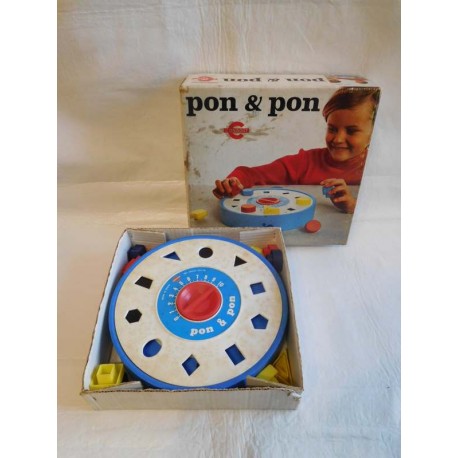 Juego Pon y Pon de Congost. Años 70.