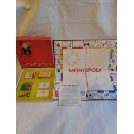 Monopoly original Borras años 60. De los primeros que se editaron en España. Con caja amarilla.