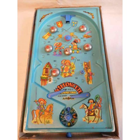 Juego Milloncete Airgam modelo Mosqueteros ref. 915/3. En caja. Años 70. Grande.