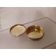 Pastillero en plata con marca-sello de joyero en base. Precioso. 5 cm diámetro. Elegante.