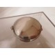 Pastillero en plata con marca-sello de joyero en base. Precioso. 5 cm diámetro. Elegante.