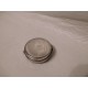 Pastillero en plata con marca-sello de joyero en base. Precioso. 5 cm diámetro. Elegante.
