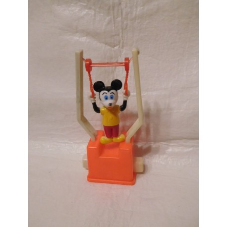 Juguete saltinbanquin de kiosko años 70 de Mickey. Funcionando.