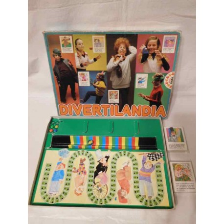Juego Divertilandia de Educa. Años 80. El primero que salió.
