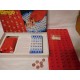 Antiguo juego de Bingo de Borras con fichas talladas en madera y soporte en plástico. 50 cartones.