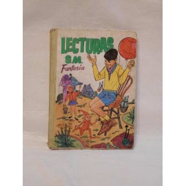 Libro Lecturas SM Fantasía. Año 1967. Libro de lecturas ilustrado.