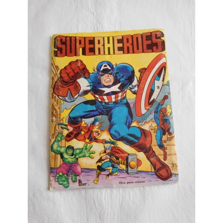 Album Superheroes ed. Fher años 80