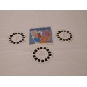Lote de tres discos para visor Estereoscópico View Master del Pato Donald. 1957.