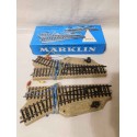 Caja con dos desvíos Marklin 5117. Perfectos.