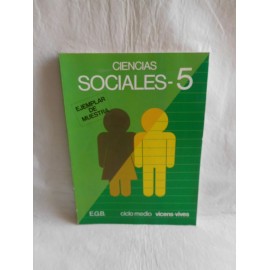 Libro de Texto, Ciencias Sociales 5. EGB. Ed Vicens Vives 1985
