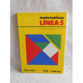 Libro de Texto, Matemáticas Línea 5,  5º. Vicens Basico. EGB. 1982