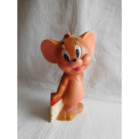 Muñeco en goma fabricado por Famosa del ratón Jerry. Años 60.