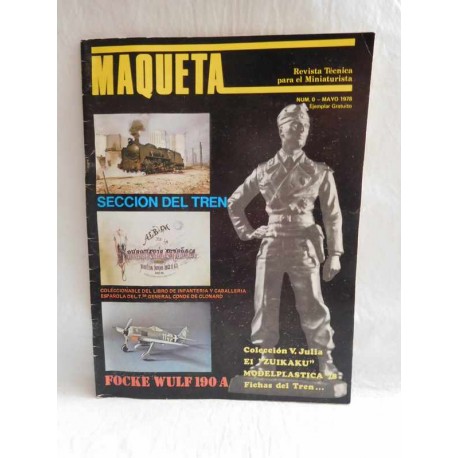 Revista Maqueta ejermplar nº0. Como transformar maqueta Airfix en personajes Stars Wars.