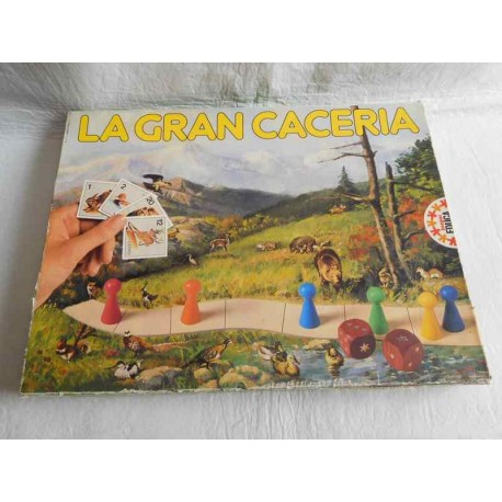Juego La Gran Cacería. Educa. Completo y en buen estado. Difícil.