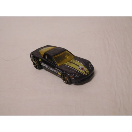 Coche Mattel C6 Corvette. Police.