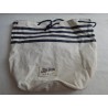 Mochila en forma de saco marinero a rayas Jean Paul Gaultier. Le Male. Nuevo.