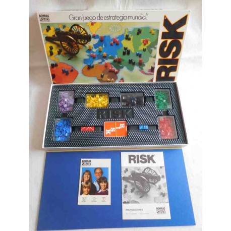 Juego de mesa Risk de Parker. Años 80.