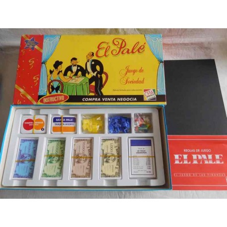 Juego El Pale, juego de sociedad, Ed. limitadad coleccionista. Cefa.