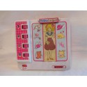 Bonito juego de diseño Creatoy Fashion Designer. Candy candy. Años 80. Con luz y portahojas.