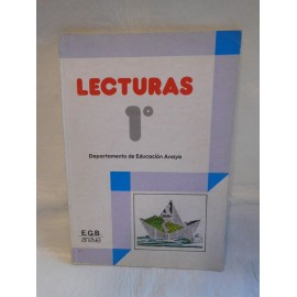 Libro de Texto Lecturas 1º EGB. Anaya. 1981