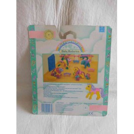 Mi pequeño pony my little pony baby bailarina años 80 mb hasbro nuevo en blister