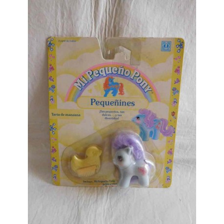Mi pequeño pony. My little pony. Pequeñines tarta de manzana. Última unidad.