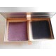 Caja muestrario con diferentes telas en diferentes materiales de diseñador Jean Paul Gaultier. Discovery Kit.