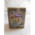 Lata litografiada de Café Nicaragua. Con tapa.
