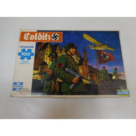 Puzzle de la casa Didacta de la fuga del Colditz. Años 70.