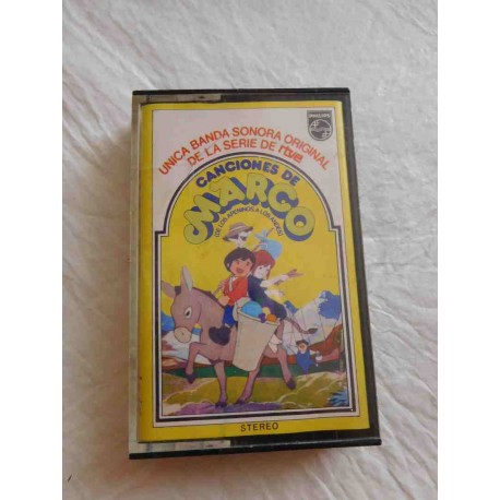 Casete Cassette Canciones de Marco. Philips. Año 1977.