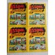 Cuatro libro comic Assimil Junior volumenes 1, 2, 3, 4. Años 70.