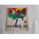 Álbum Futbol 82. Editorial Panini. Primera y segunda división.